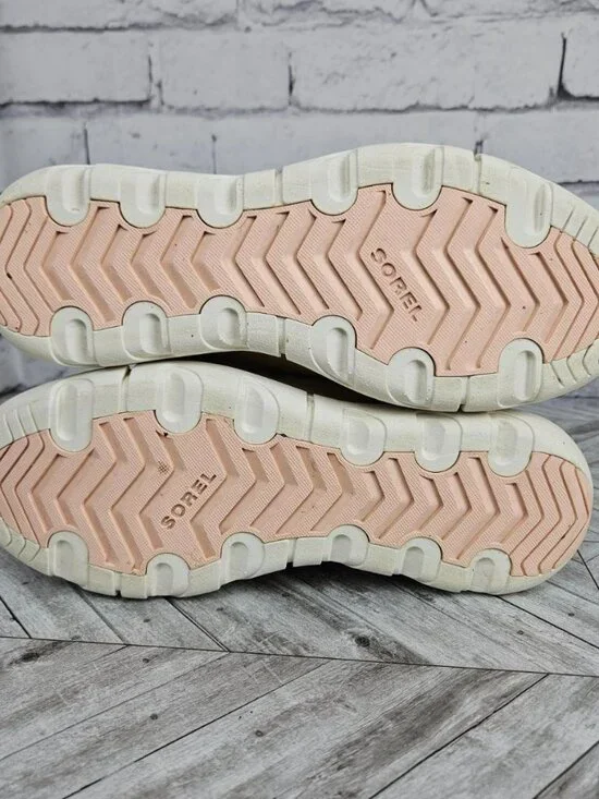 Sorel Womens 9 NL4451-262 Cozy Suede Winter Boots Sherpa Lined Booties Beige - Picture 12 of 15